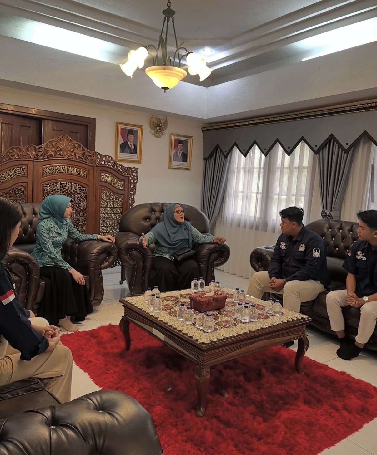 Audiensi Putera Puteri Tebing Tinggi bersama Ibu Ketua TP PKK Kota Tebing Tinggi