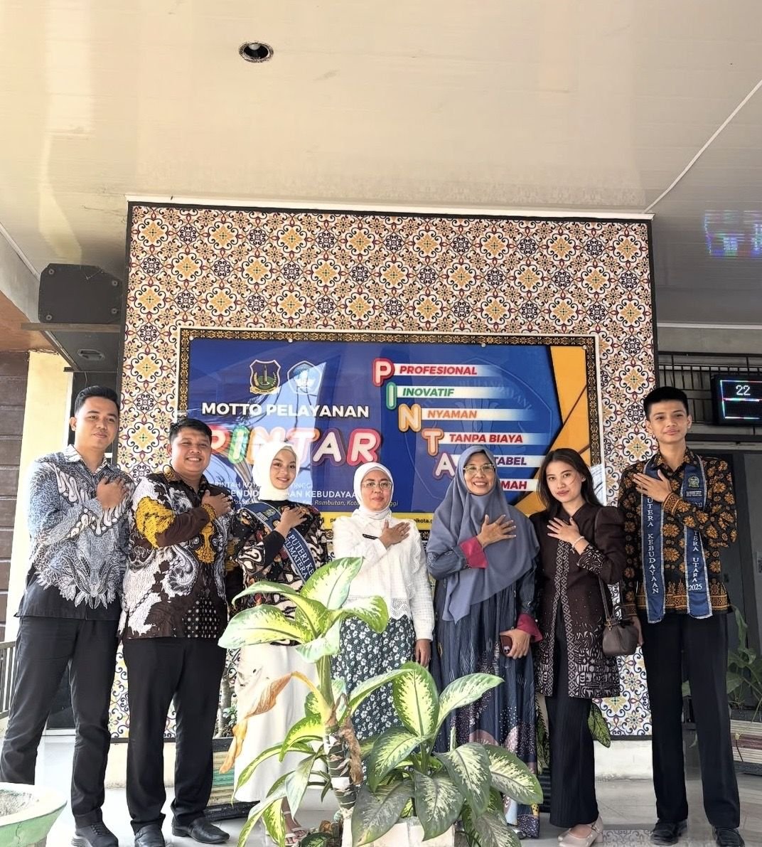 Audiensi dengan Dinas Pendidikan dan Kebudayaan Kota Tebing Tinggi.
